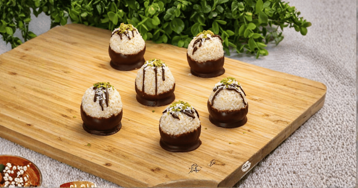 Chocolate Coconut Globes