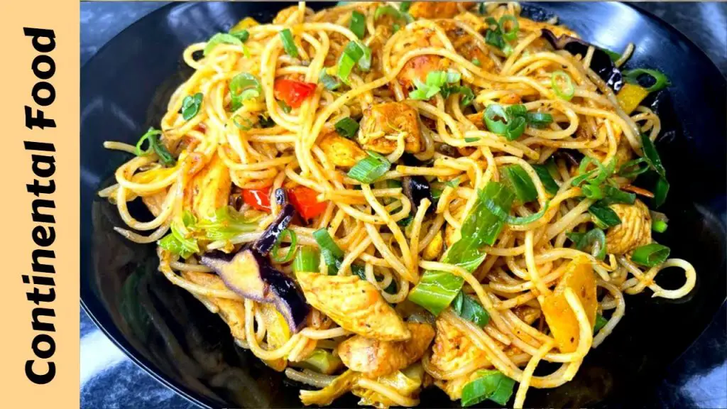 Delicious Chicken Chow Mein Recipe with Spaghetti