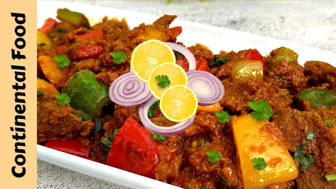 Lamb Pasanday with Capsicum Recipe