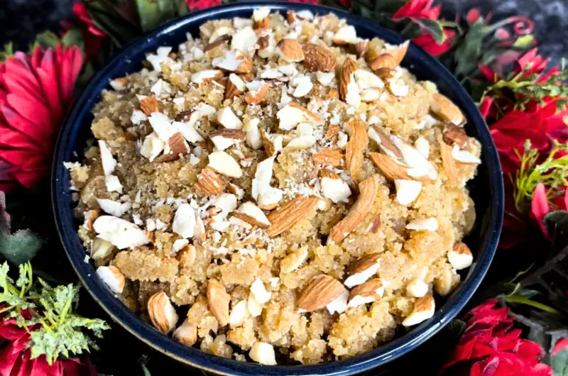 Quick and Easy 5-Minute Almond Halwa Recipe for Royal Sweets