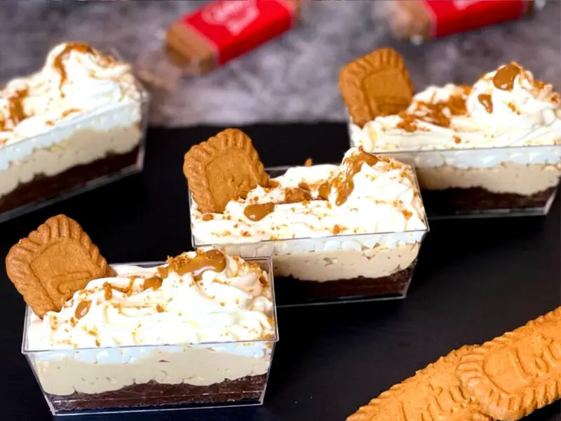 lotus biscoff dessert cups