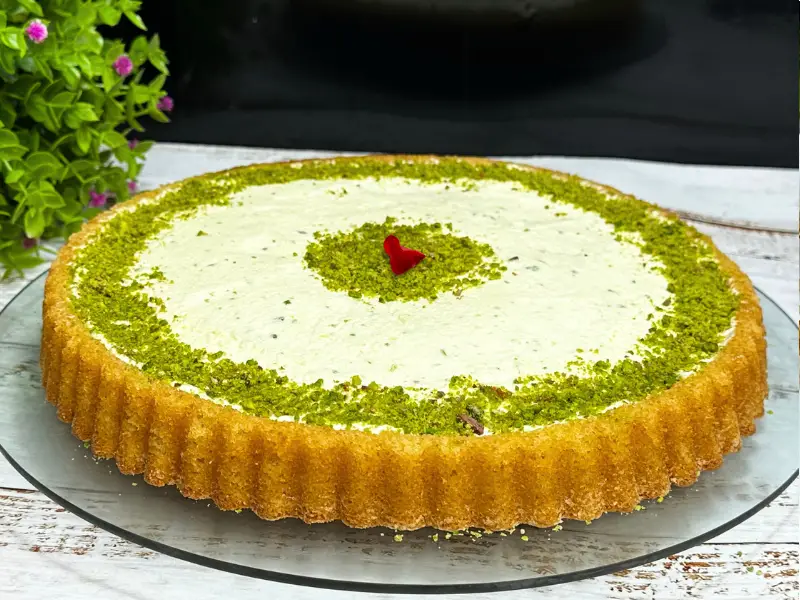 Flan Pan Italian Pistachio Flan Cake 