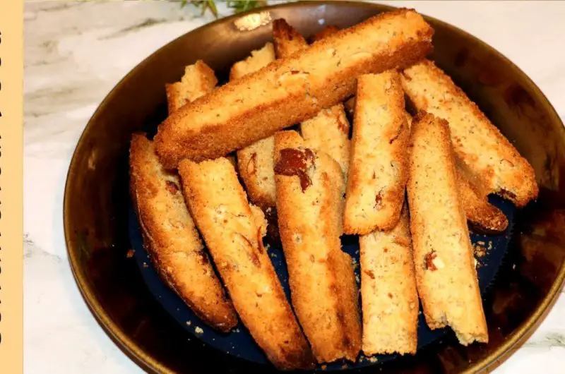 Italian Biscotti Recipe with a Twist: Badami Cake Rusk | 5 Simple Steps