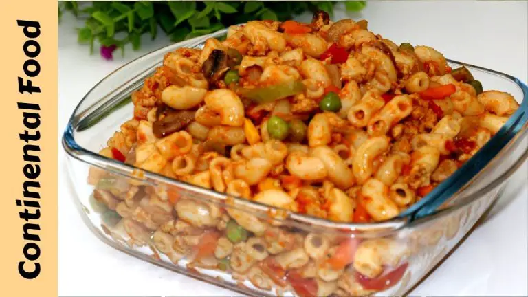 Continental Food Recipes 54 Savor the Flavors Irresistible Black Pepper Chicken Macaroni Recipe