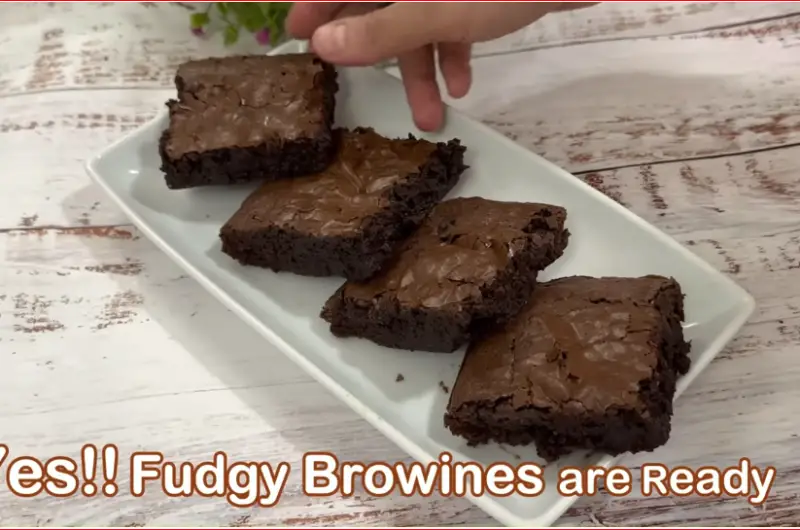 "A Taste of Heaven: The Perfect Fudgy Brownies in 30 Minutes!"