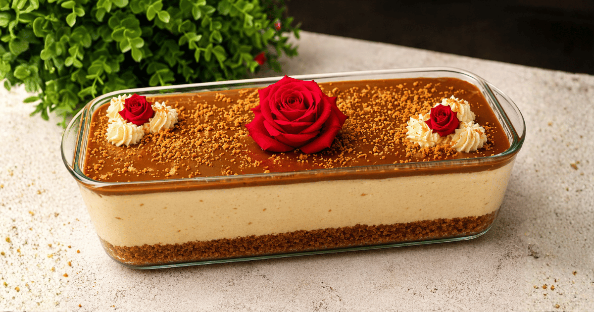 Indulge in Bliss: No-Bake Lotus Dessert Biscoff Dessert Recipe for a Heavenly Lotus Cold Dolce