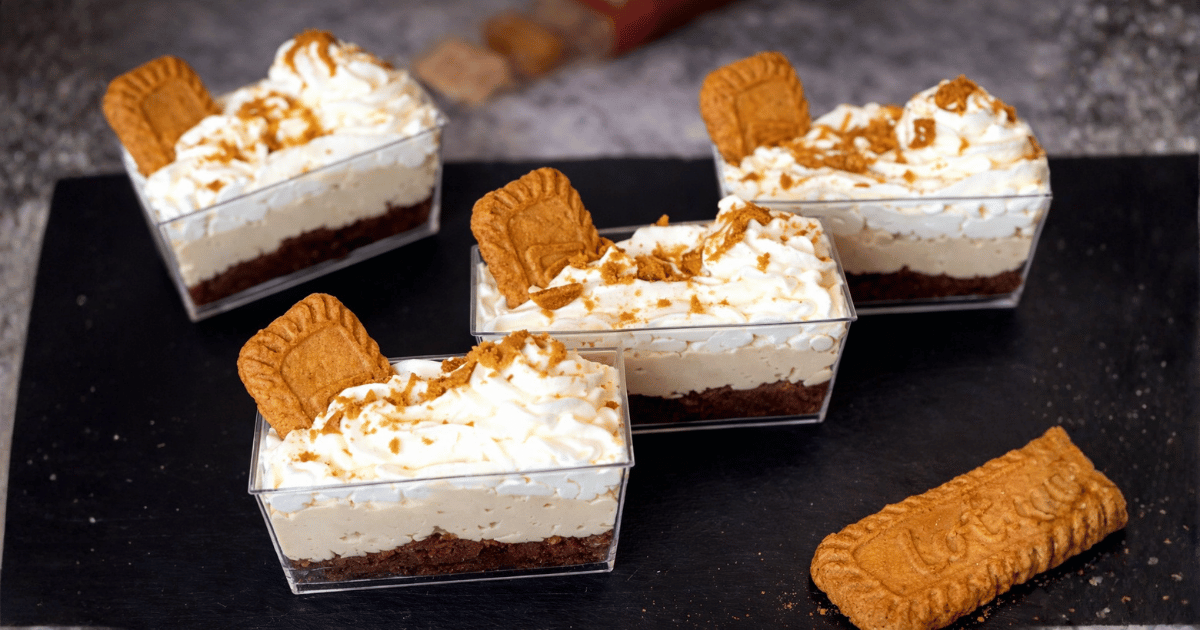 5-Step Easy and Delicious Lotus Biscoff Dessert Cups Recipe - No Bake!