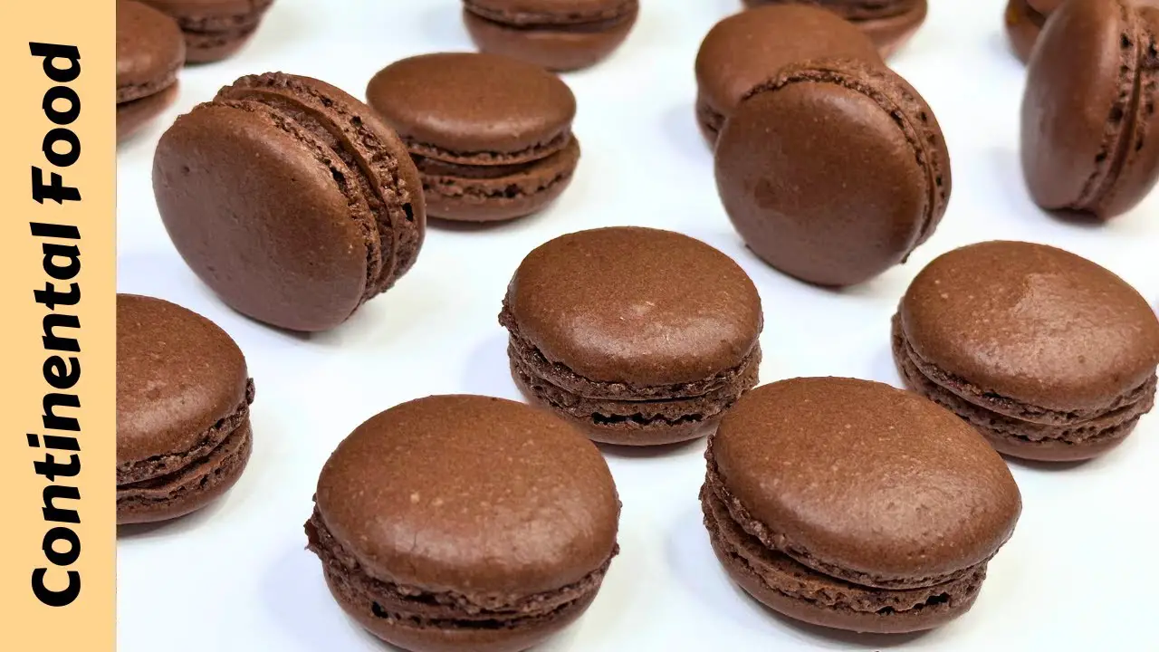 Best Chocolate Macarons Recipe By Continental Food