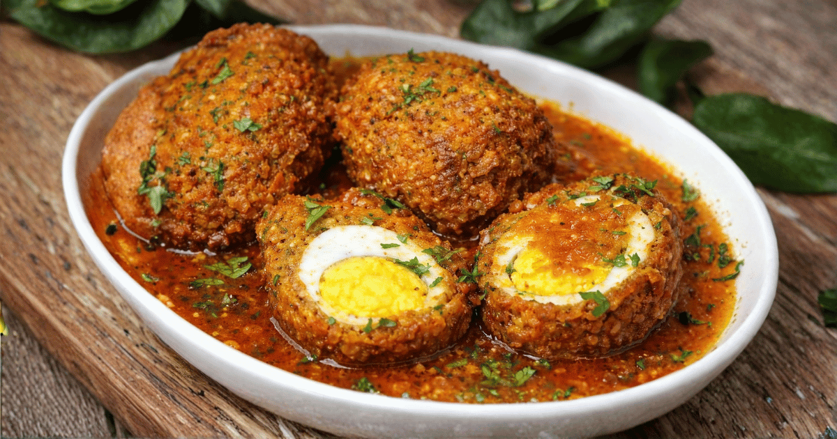 Nargisi Kofta Recipe | How to Make Delicious Stuffed Meatballs