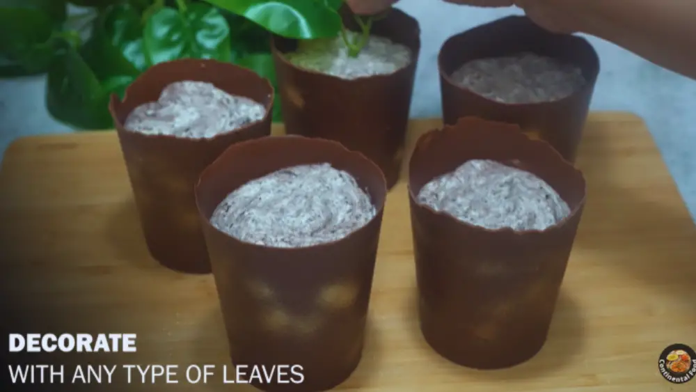 Chocolate Plant Pot Dessert