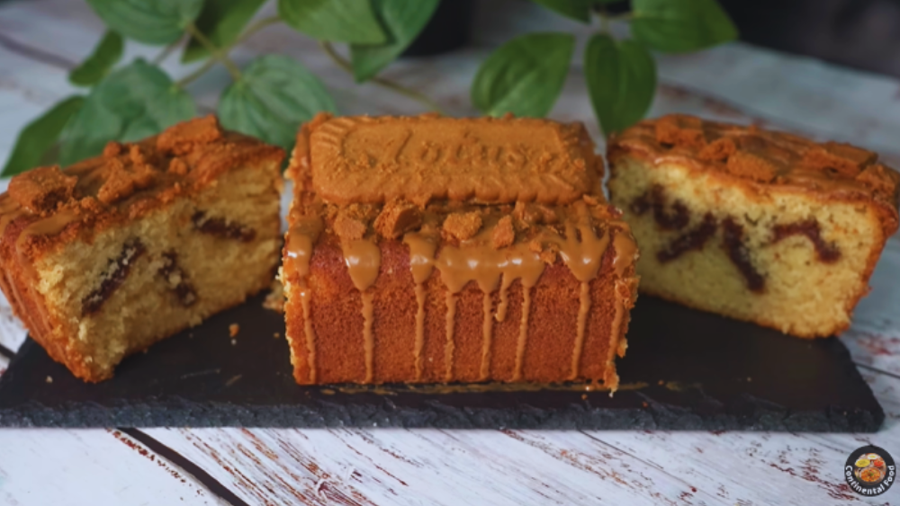 Lotus Biscoff Loaf Cake