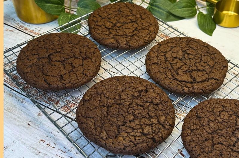 Delicious Fudgy Brownie Cookies Recipe (Video)