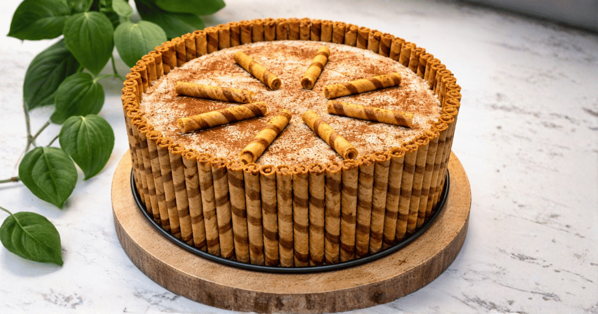 Wafer Stick Cake Recipe Easy and Delicious