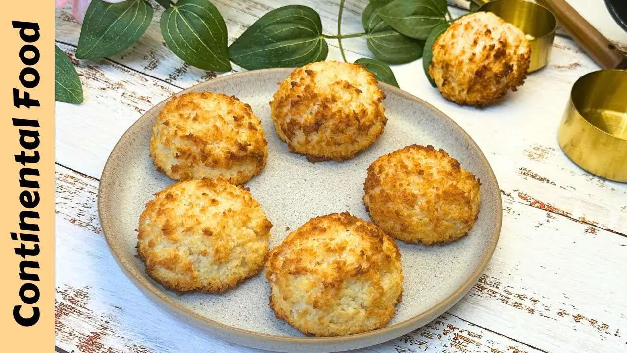 Delicious! Coconut Macaroons Recipe By Continental Food