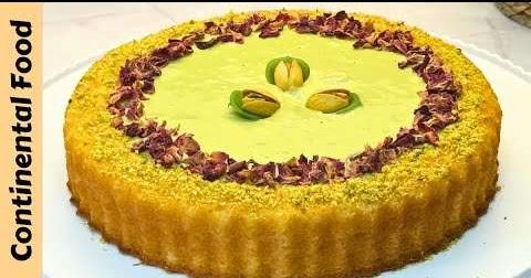 Eid Special Quick Pistachio Cake Recipe By Continental Food