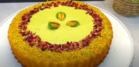 Steps Pistachio Cake Recipe: