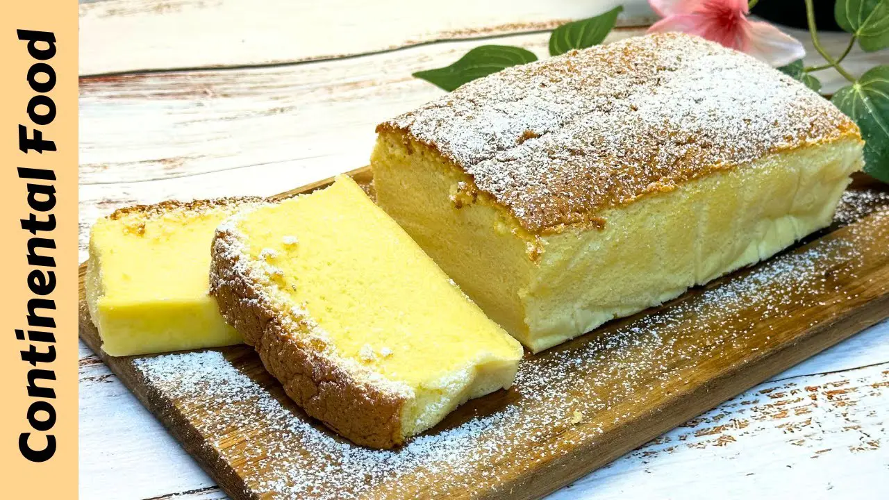 real Castella cake recipe is a Japanese treat.