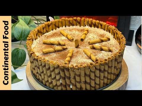 Wafer Stick Cake Recipe Easy and Delicious