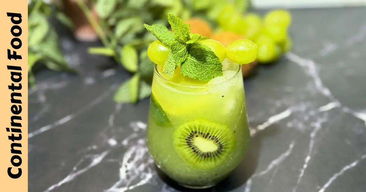 Green Refreshing Mojito Cocktail | Summer Refreshing Drinks