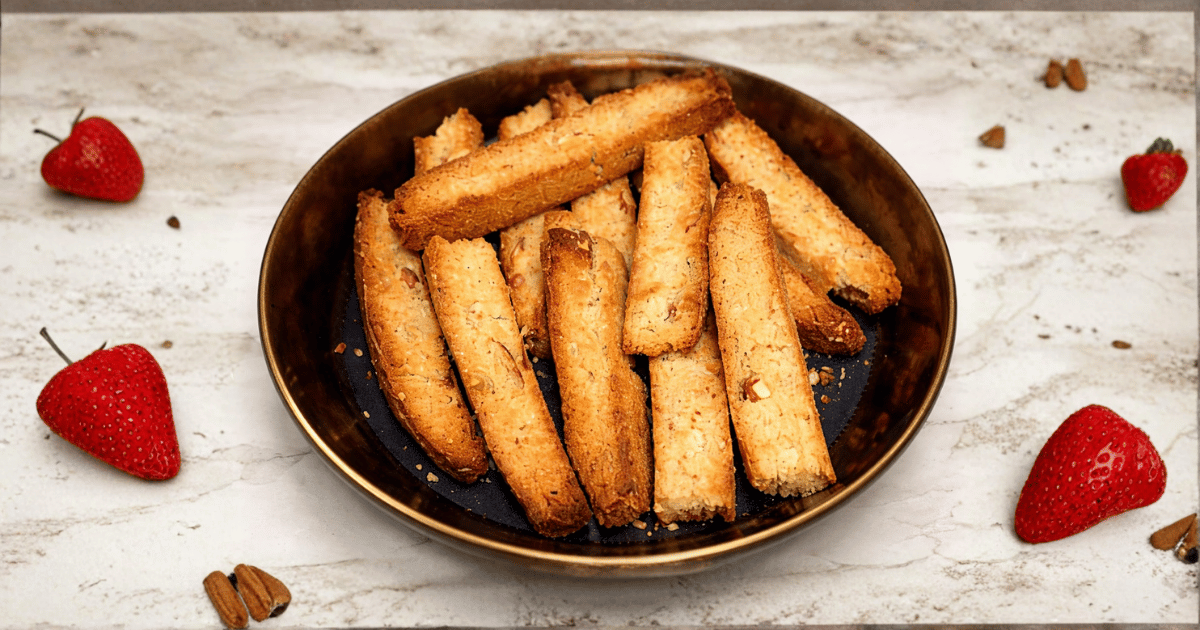 Italian Biscotti Recipe with a Twist: Badami Cake Rusk | 5 Simple Steps
