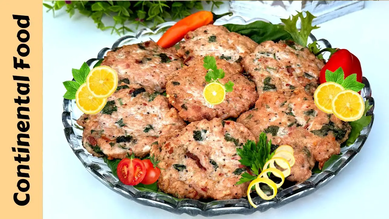 Homemade Easy Minced Chicken Kebabs Recipe