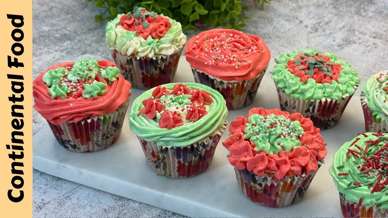 Decorated Christmas Cupcakes: A Delightful Holiday Treat