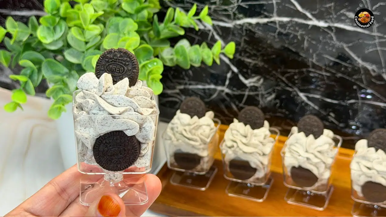 Oreo Mini Cups in Just 5 Minutes! No-Bake Dessert 😍🍫