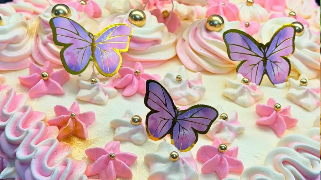 Stunning Homemade Butterfly Birthday Cake for My Friend 🦋✨