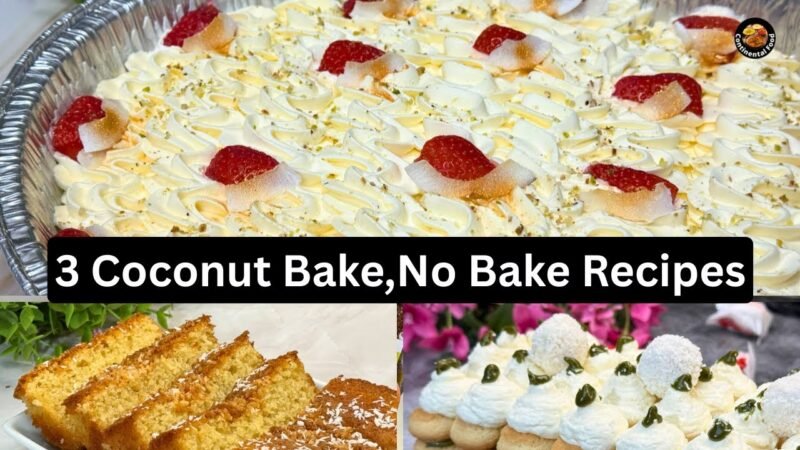 The Ultimate Creamy Coconut Milk Cake (Soft, Moist & Melt-in-Your-Mouth!) 🥥✨