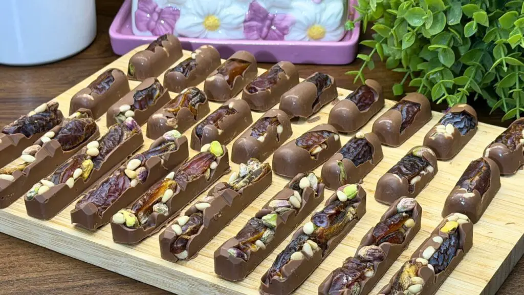 Sweet Ramadan Recipe Chocolate Stuffed Mabroom Dates