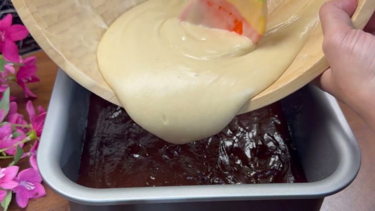 Continental Food Recipes 11 Delicious 2 in 1 cake recipe combining soft vanilla and rich chocolate in a beautiful marble pattern. Easy, beginner-friendly, and perfect for tea time or homemade desserts.